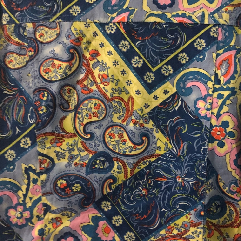 Patterned Button Up Shirt - image 6